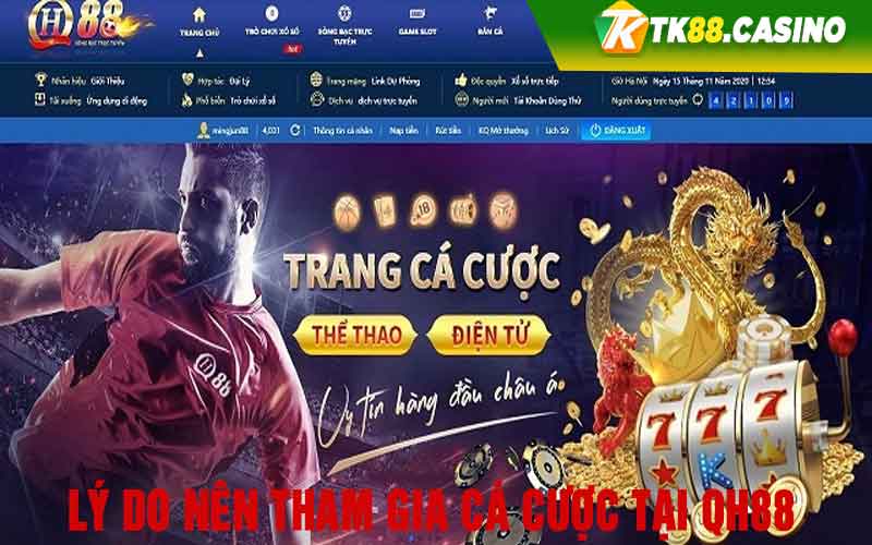 Lý do nên tham gia cá cược tại QH88 